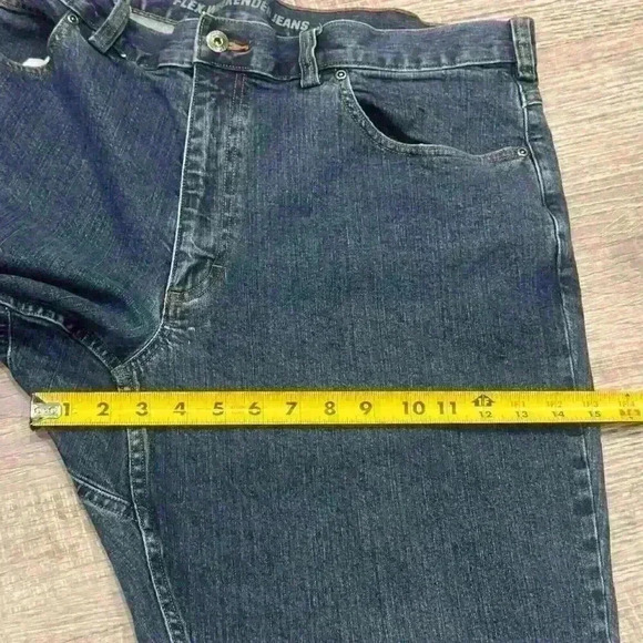 DULUTH TRADING Flex Weekender Jeans 40x30 Relaxed Fit Denim Dad Baggy HipHop - Picture 16 of 16